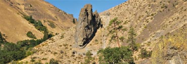 Basalt Formations along the Byway