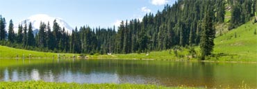 Lake Tipsoo 360 degree photo - panorama of the lake