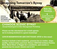 Imagining Tomorrow's Chinook Scenic Byway Workshop